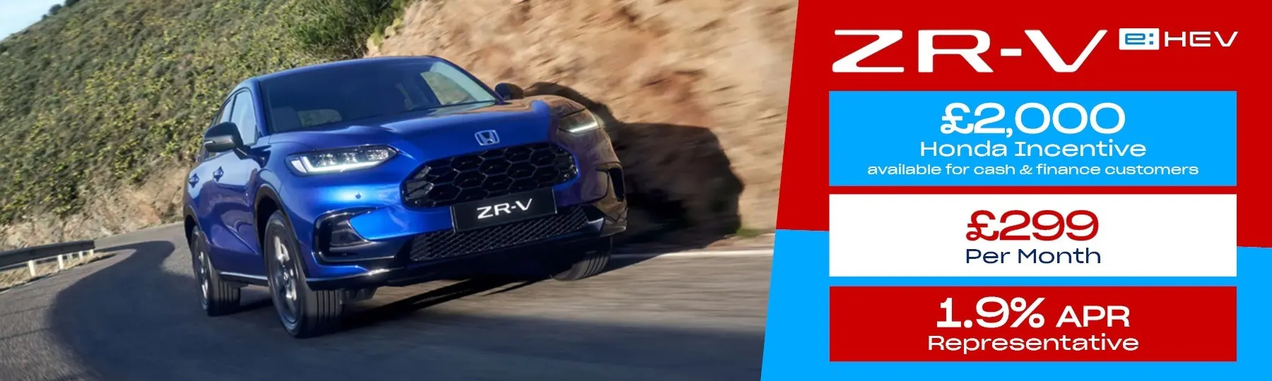 Honda ZR-V New Car Offer