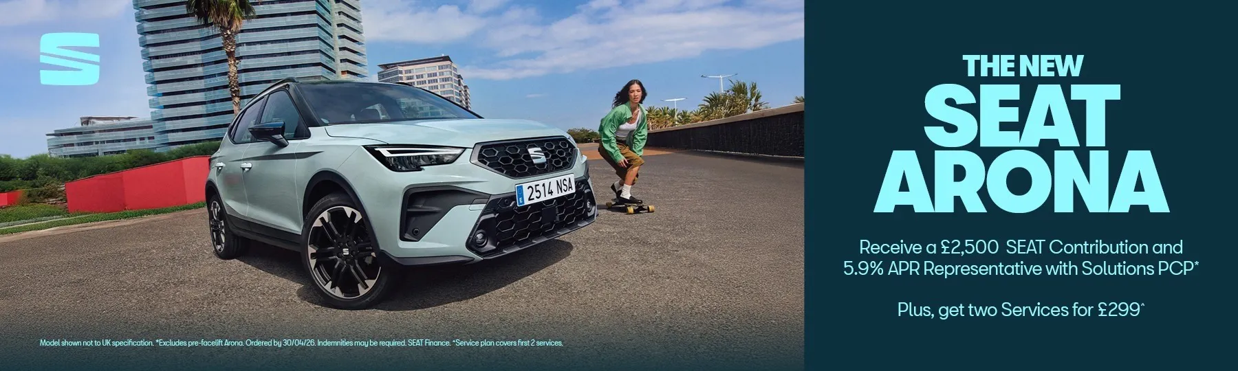 New SEAT Arona New Car Offer