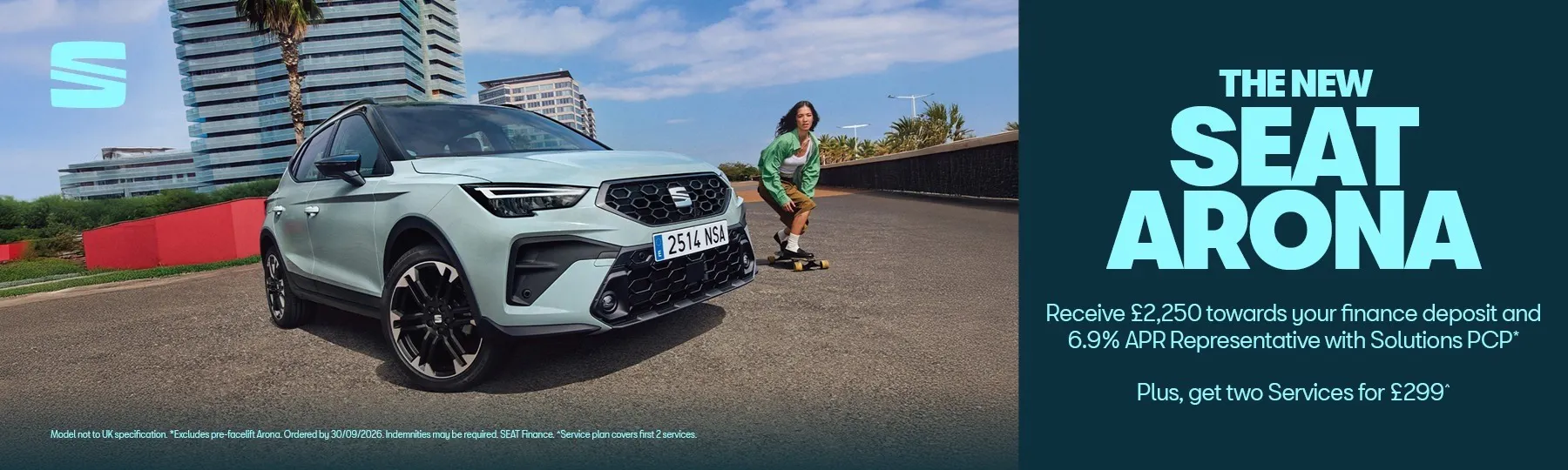 New SEAT Arona New Car Offer
