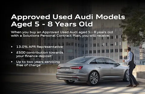 Audi Approved Used 5 - 8 Years Old