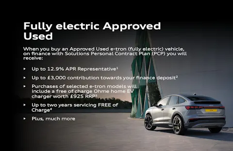 Approved Used Audi e-tron Offer