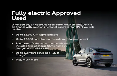 Approved Used Audi e-tron Offer