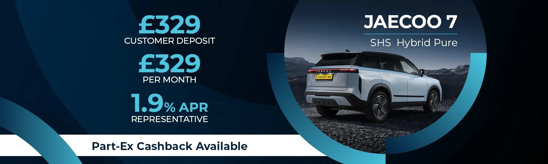 jaecoo 7 SHS Hybrid New Car Offer