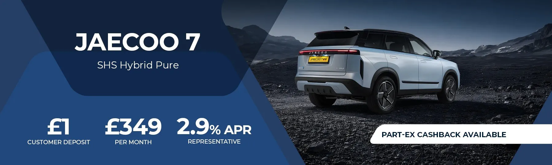 jaecoo 7 SHS Hybrid New Car Offer