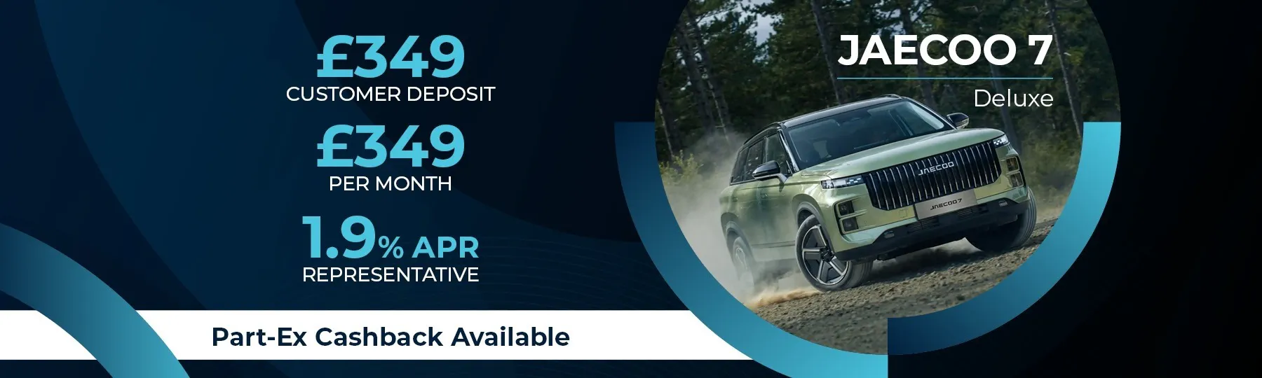 jaecoo 7 New Car Offer