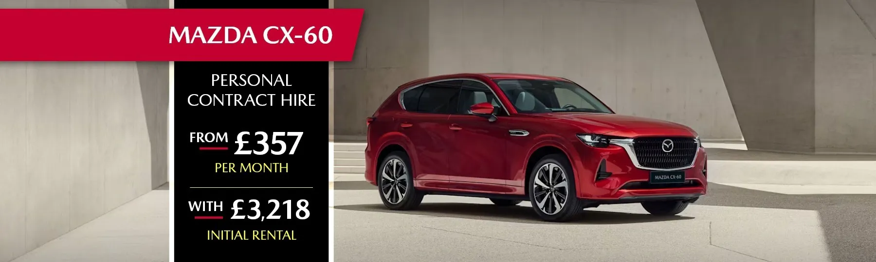 Mazda CX-60 New Car Offer