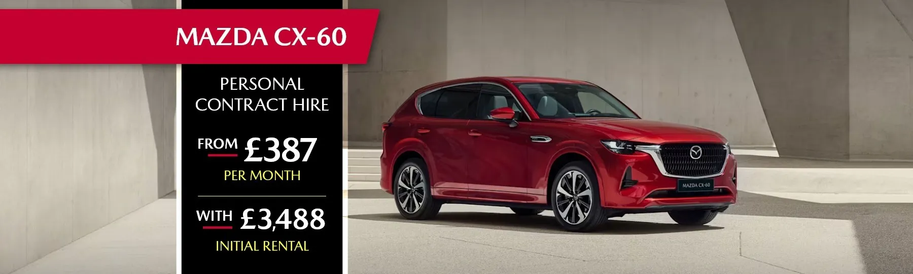 Mazda CX-60 New Car Offer