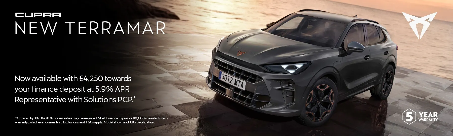 CUPRA Terramar New Car Offer