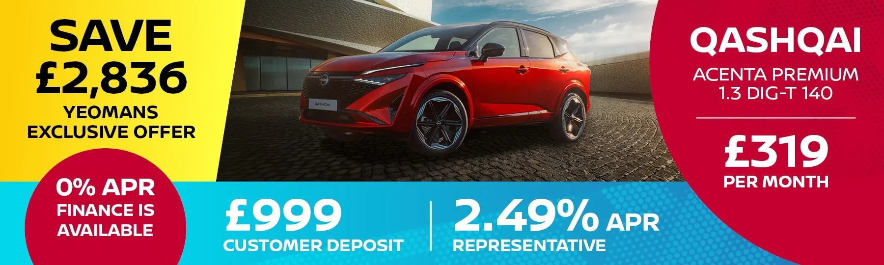 Nissan Qashqai New Car Offer