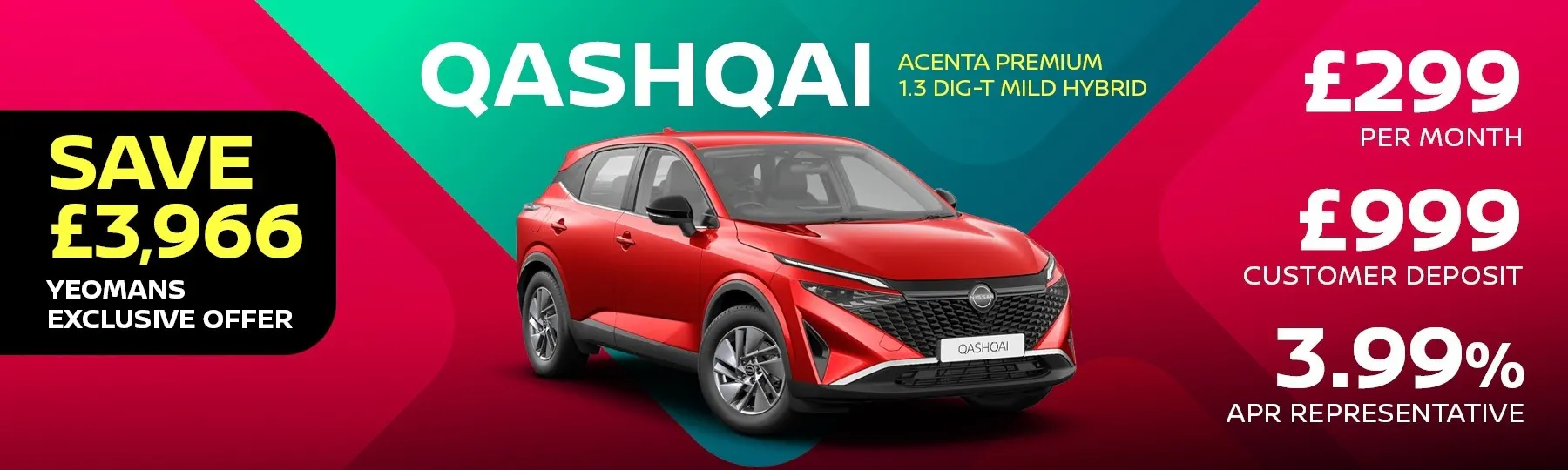 Nissan Qashqai New Car Offer