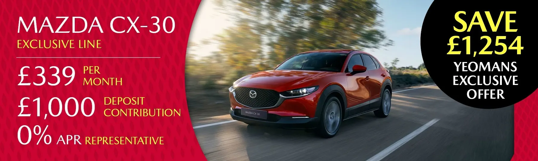 Mazda CX-30 New Car Offer