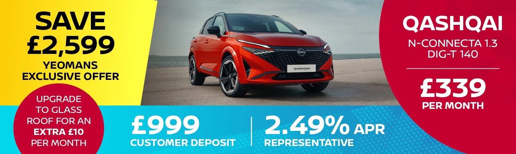 Nissan Qashqai New Car Offer
