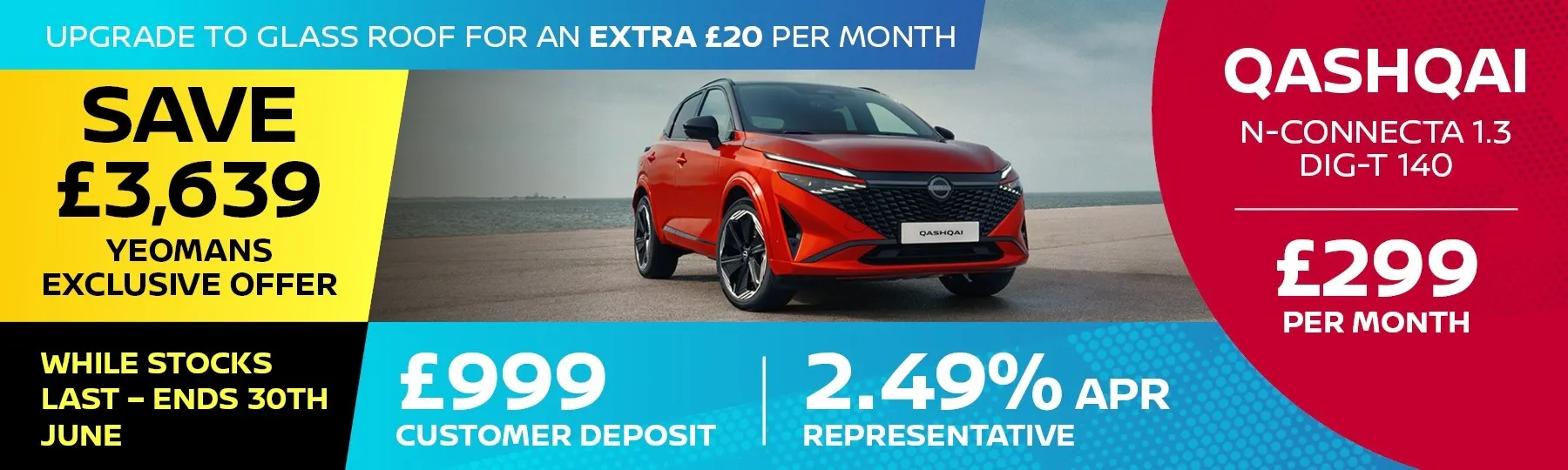 Nissan Qashqai New Car Offer
