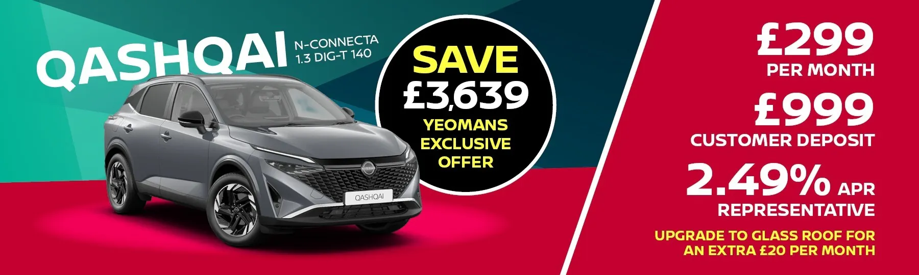 Nissan Qashqai New Car Offer