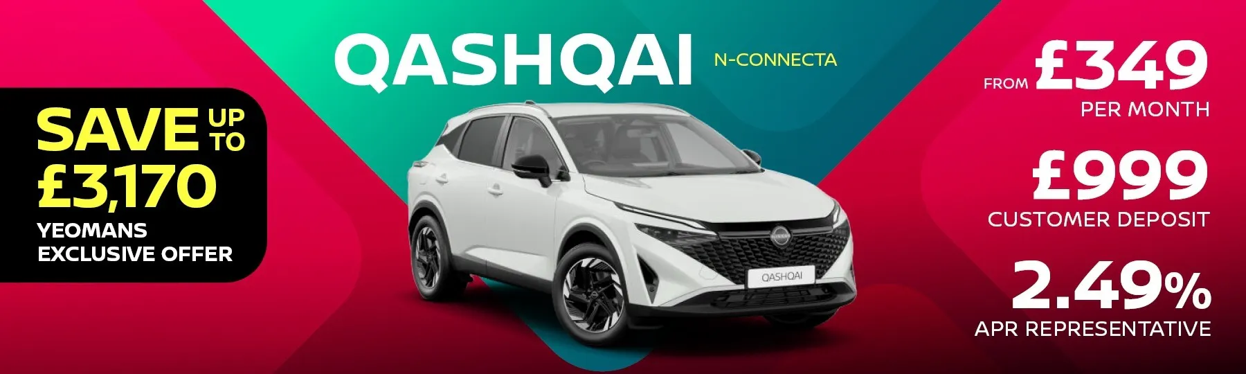 Nissan Qashqai New Car Offer