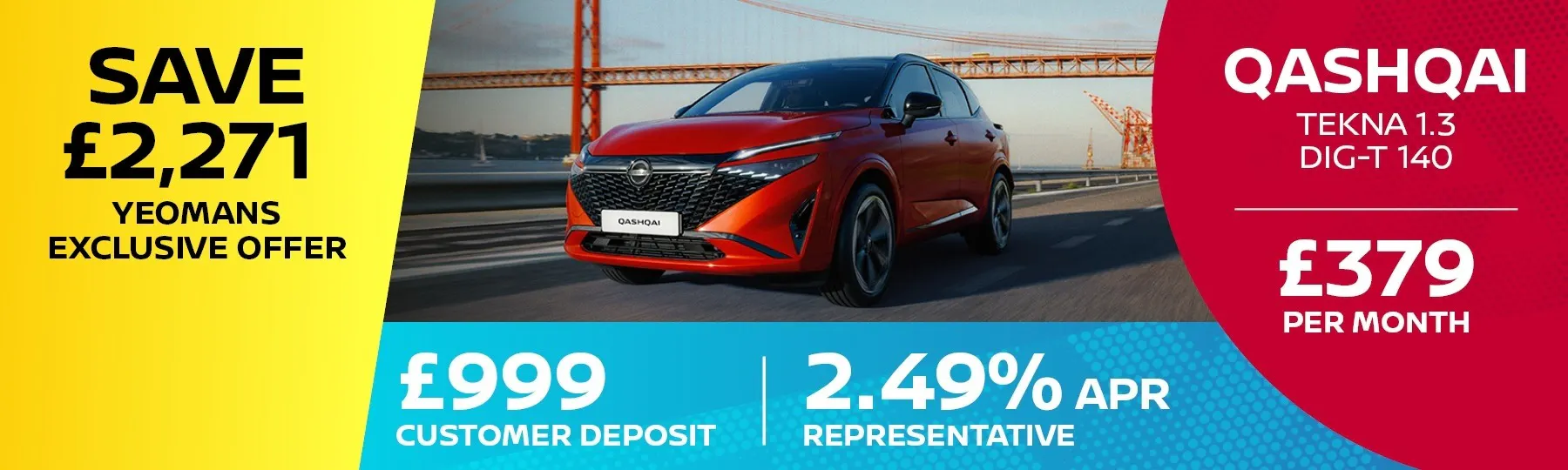 Nissan Qashqai New Car Offer