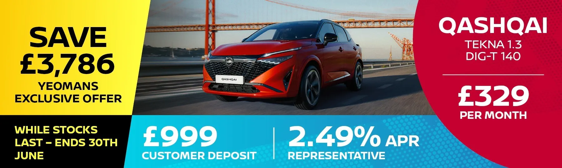 Nissan Qashqai New Car Offer