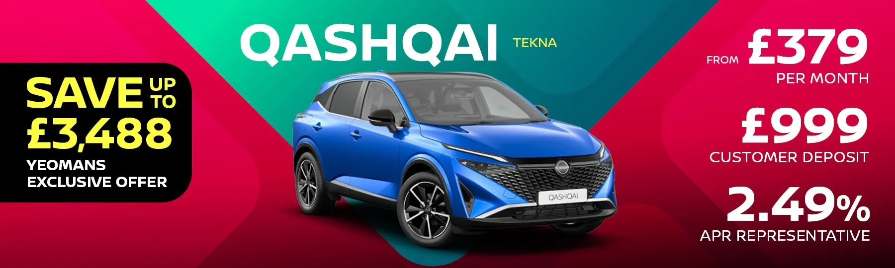 Nissan Qashqai New Car Offer