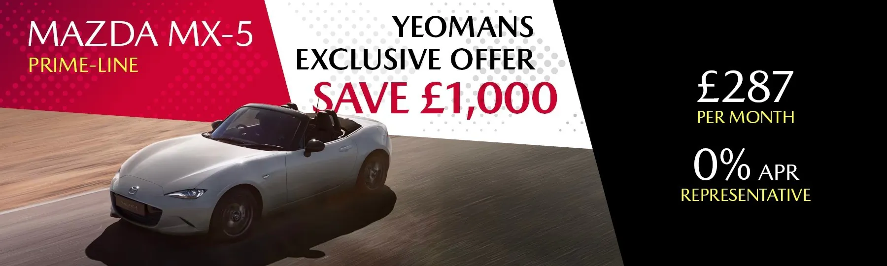 Mazda MX-5 New Car Offer