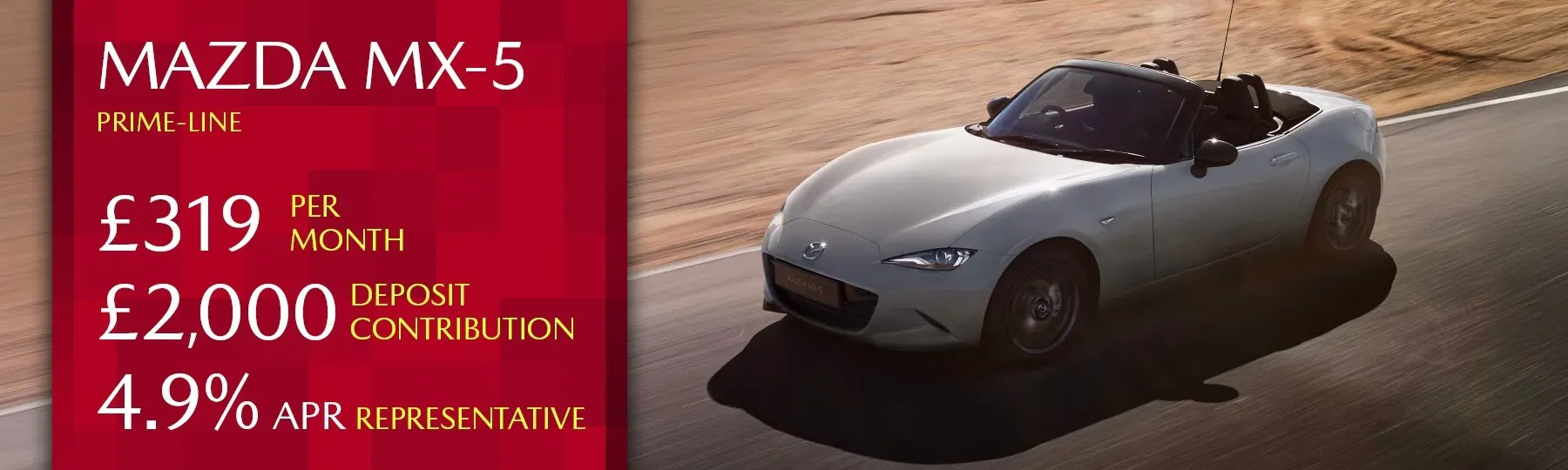 Mazda MX-5 New Car Offer