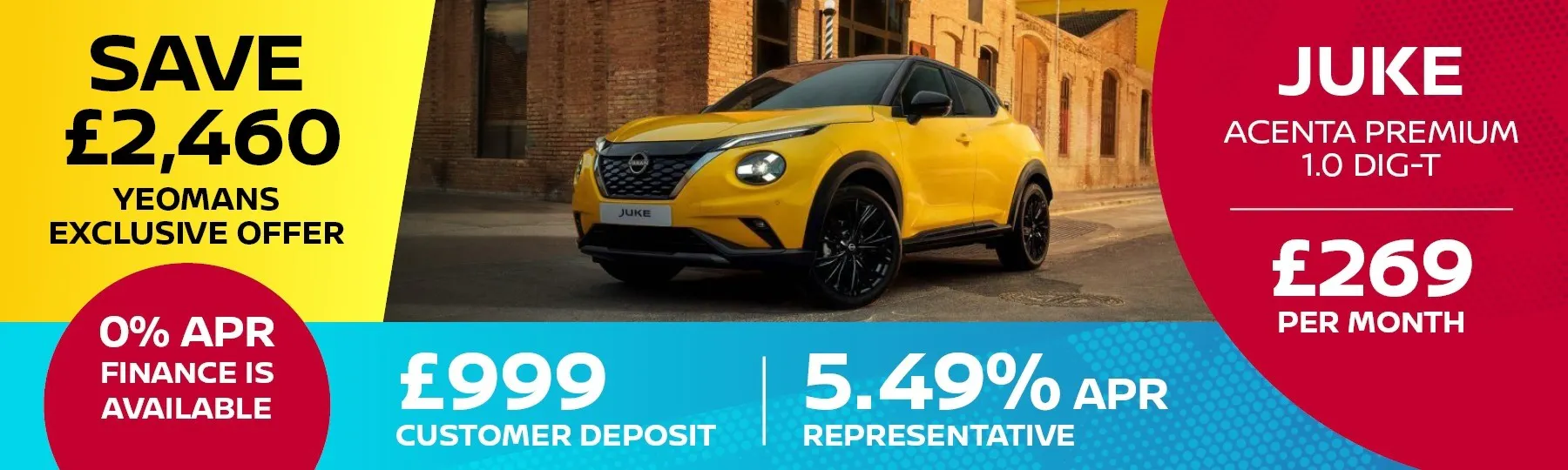 Nissan Juke New Car Offer