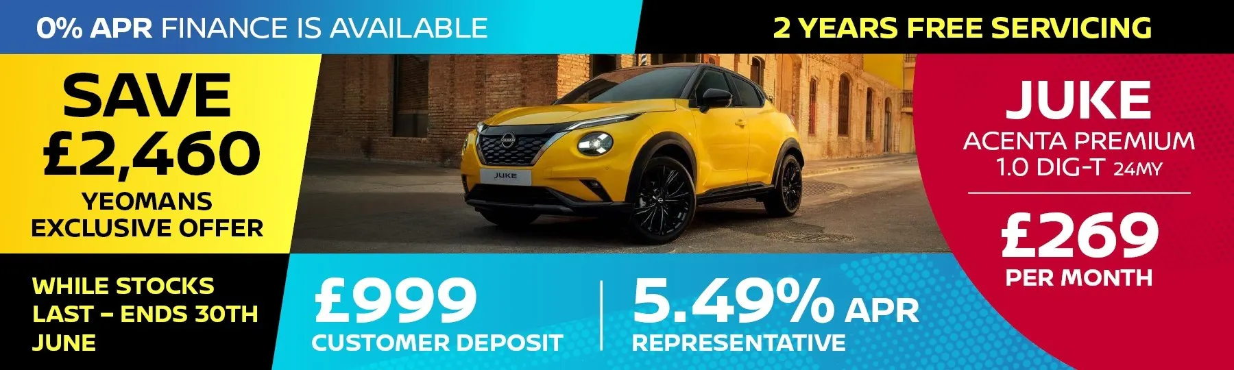 Nissan Juke New Car Offer