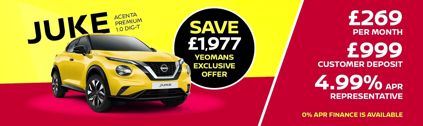 Nissan Juke New Car Offer