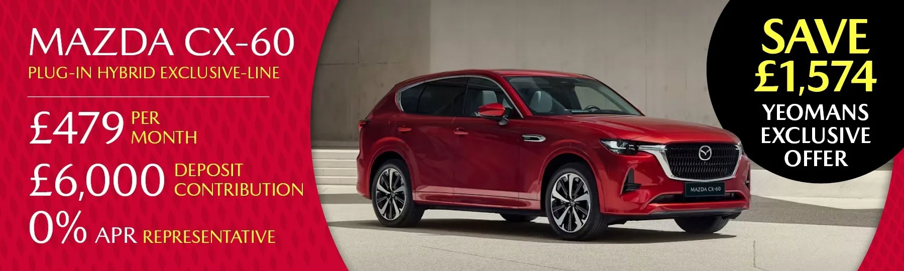 Mazda CX-60 New Car Offer