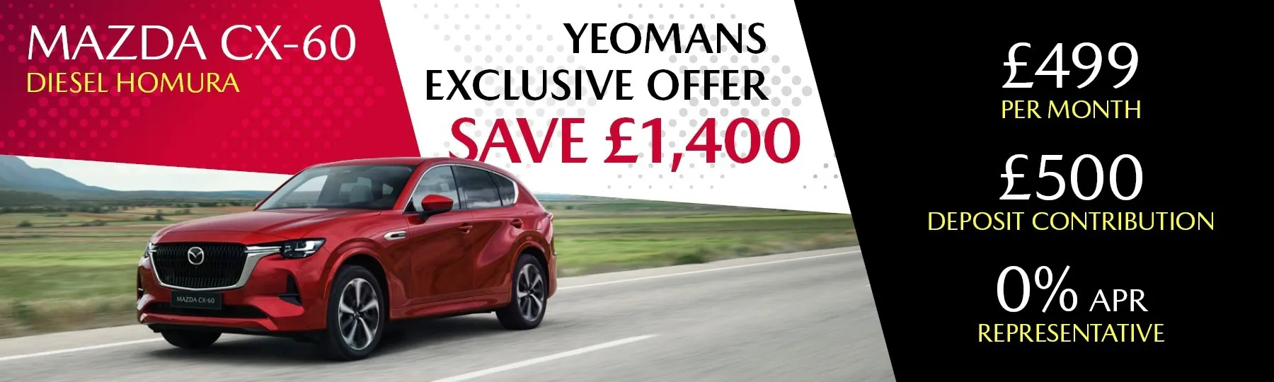 Mazda CX-60 New Car Offer