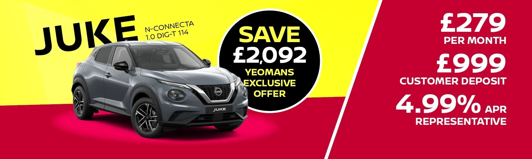 Nissan Juke New Car Offer