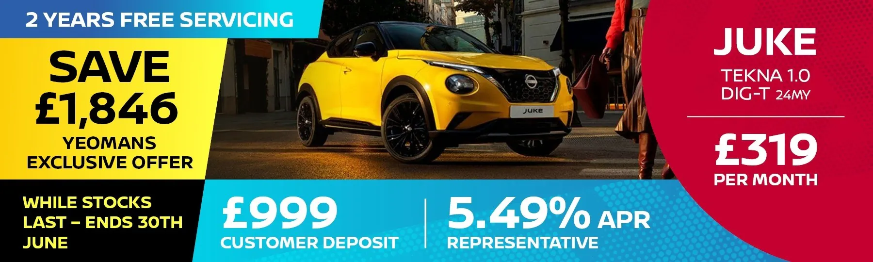 Nissan Juke New Car Offer