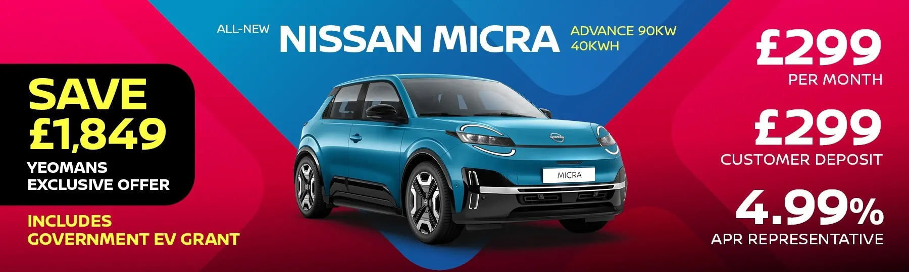 All New Nissan MICRA New Car Offer