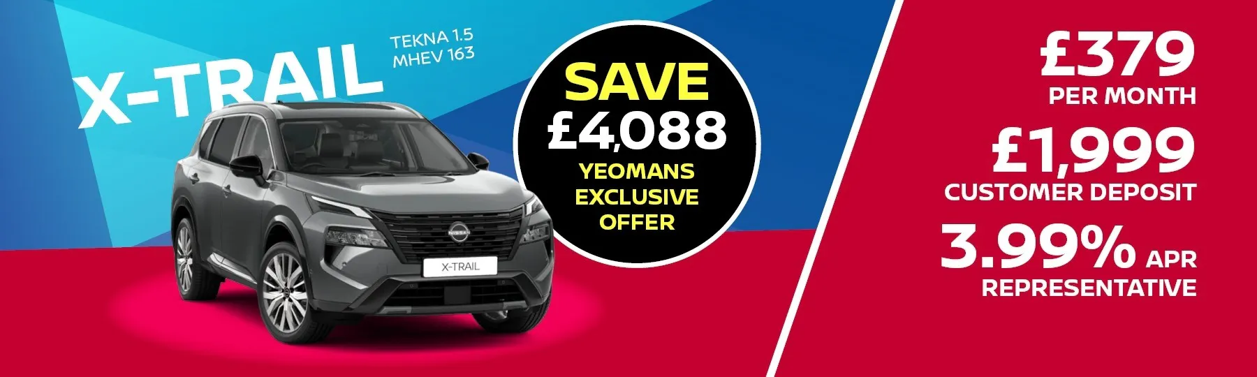 Nissan X-Trail New Car Offer