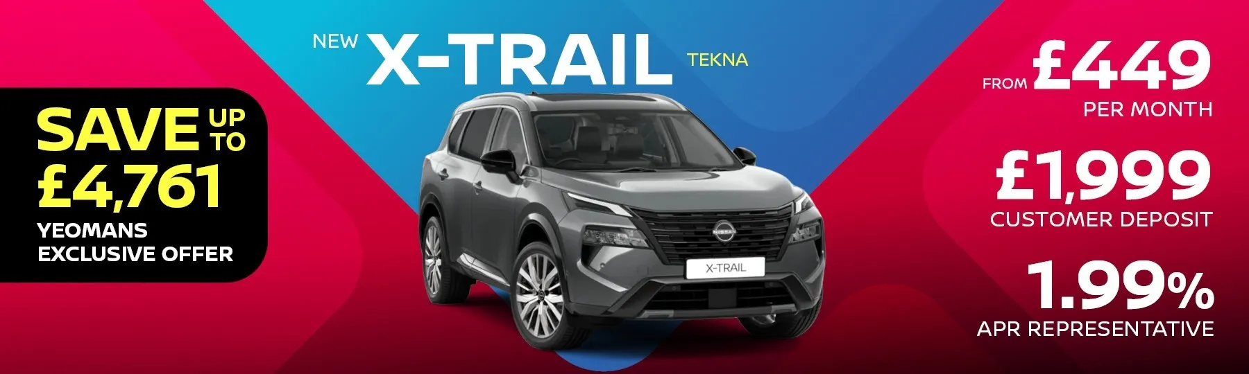 New Nissan X-Trail New Car Offer