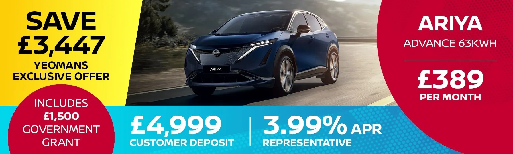 Nissan ARIYA New Car Offer