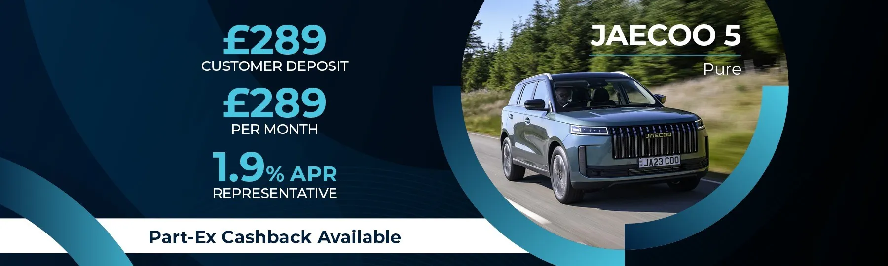 jaecoo 5 New Car Offer