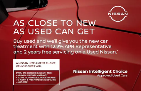 Nissan Intelligent Choice Used Car Offer