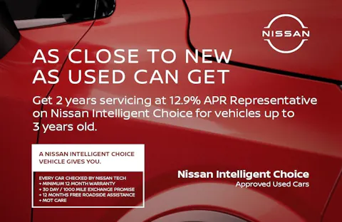 Nissan Intelligent Choice Used Car Offer