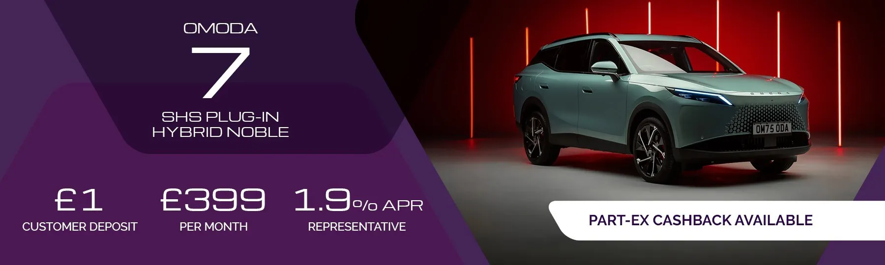 omoda 7 SHS P New Car Offer