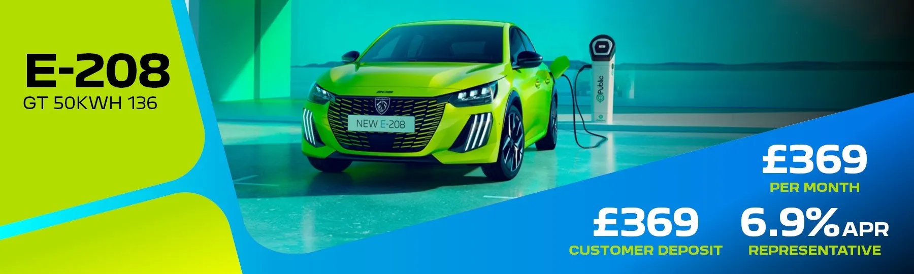 Peugeot E-208 New Car Offer