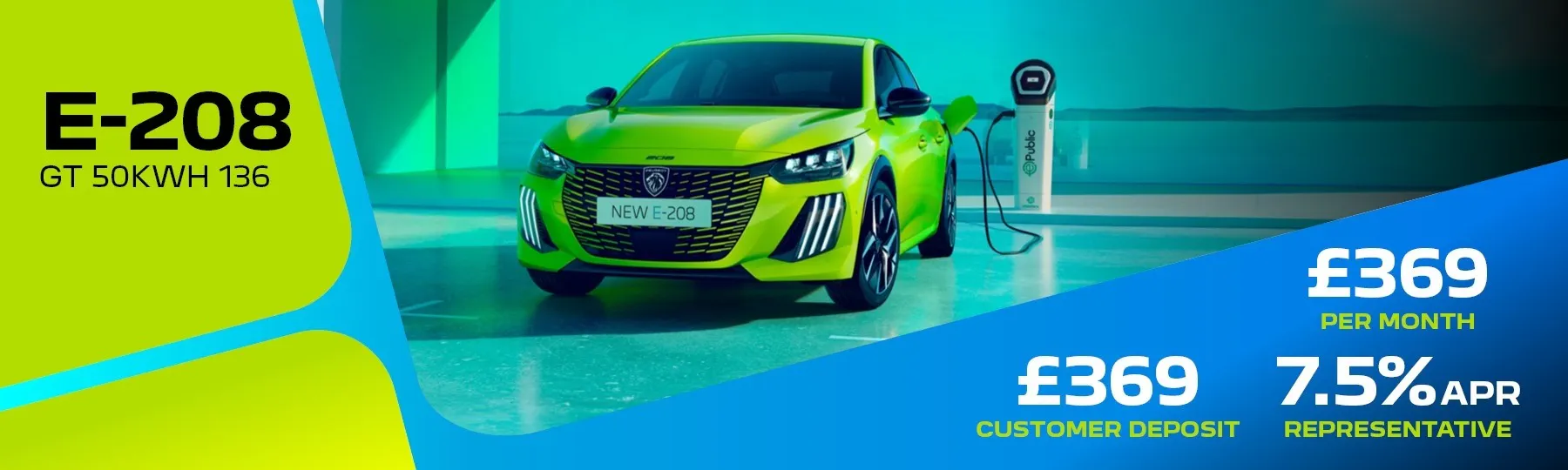 Peugeot E-208 New Car Offer