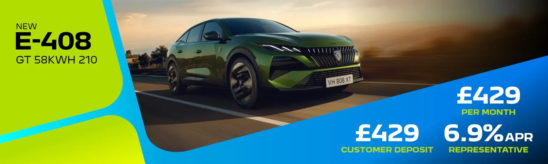 New Peugeot E-408 New Car Offer