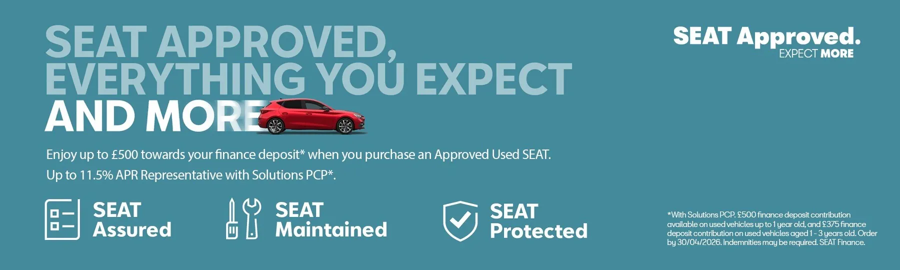 SEAT  Used Car Offer