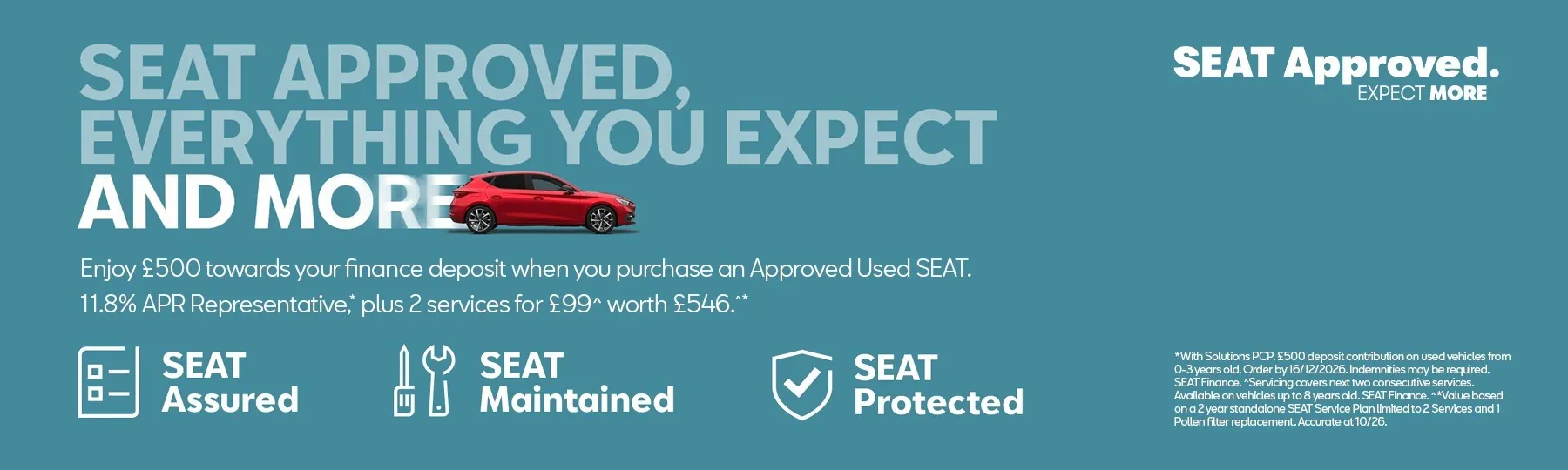 SEAT  Used Car Offer
