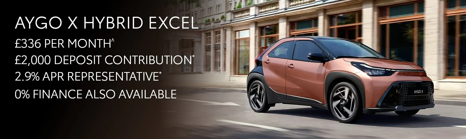 New Toyota Aygo X Hybrid New Car Offer