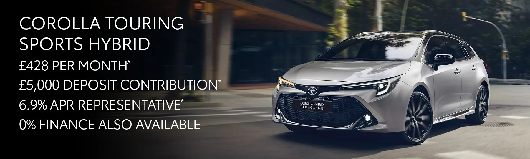 Toyota Corolla Touring Sports New Car Offer