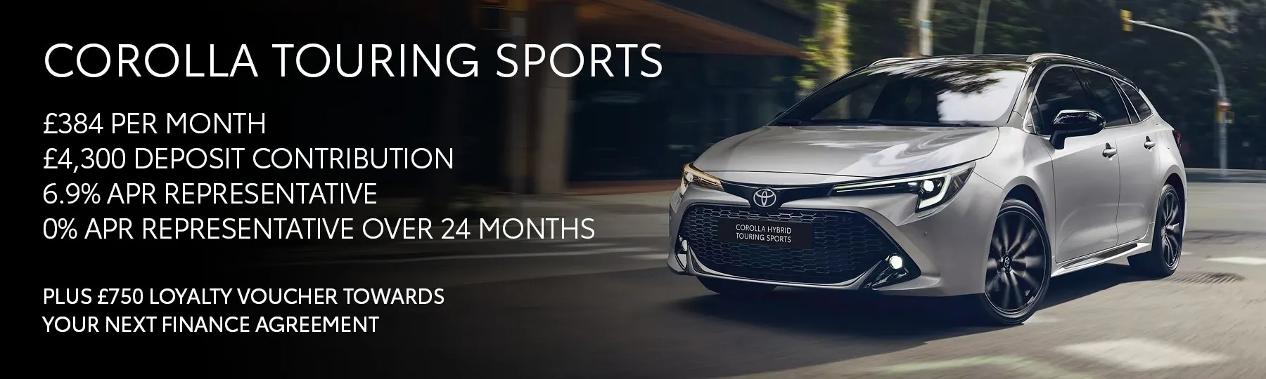Toyota Corolla Touring Sports New Car Offer