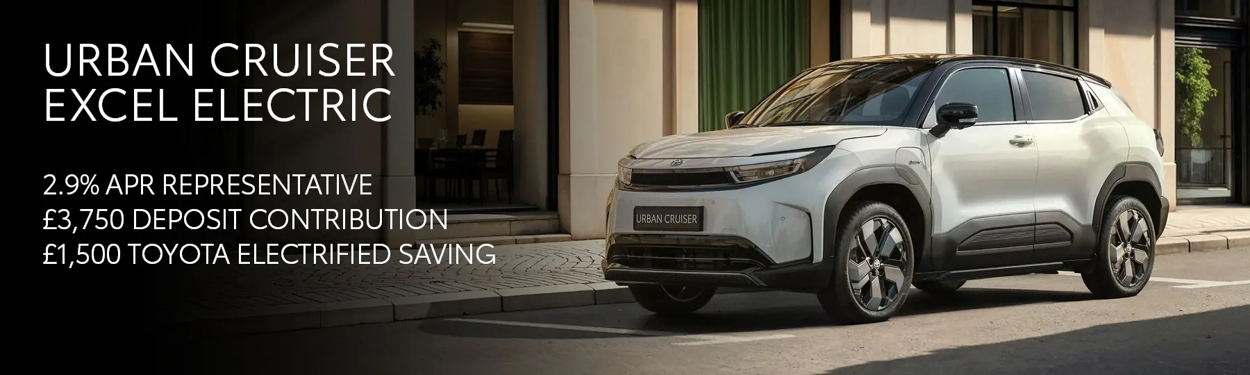 All-Electric Toyota Urban Cruiser New Car Offer