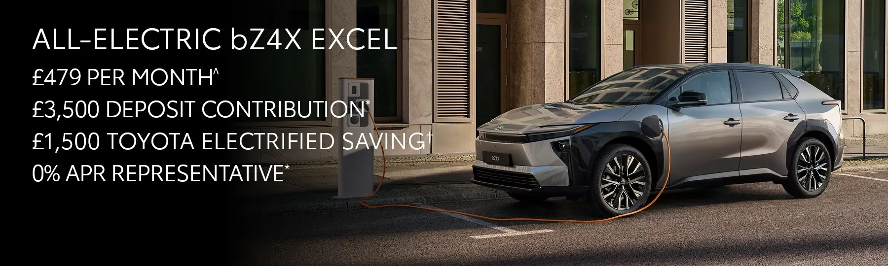 All-Electric Toyota bZ4X New Car Offer