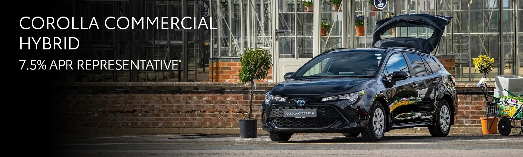 Toyota Corolla Commercial New Car Offer